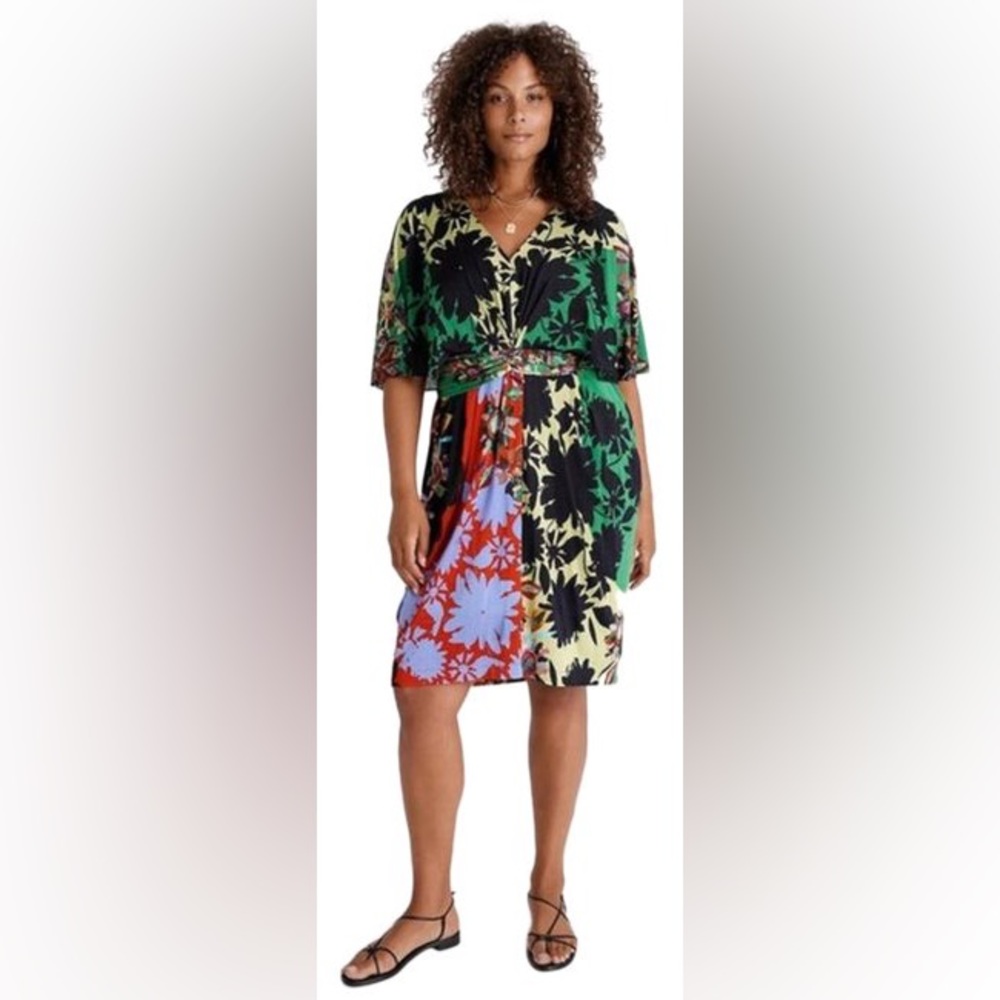 Multicolor Floral Women's Dress